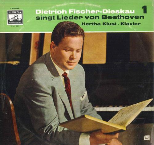 

LP Record DIETRICH FISCHER DIESKAU, HERTHA KL - Dietrich Fischer Dieskau Singt Lied E90005 ELECTROLA Germany Classical Used