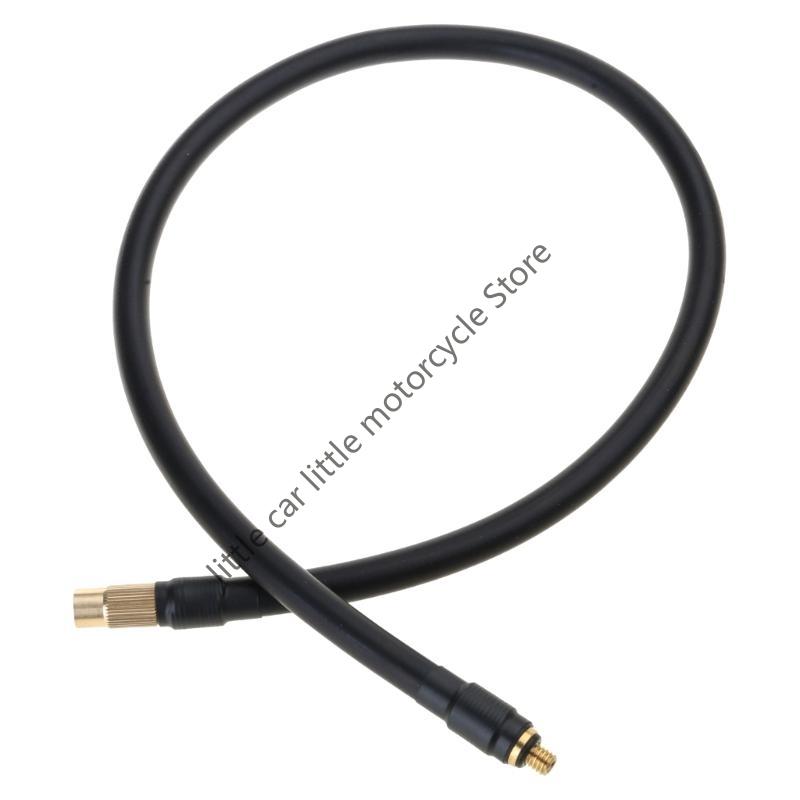 M6 Thread Extension Inflation Tube, Standard Tire Valve With Fine Teeth, Suitable For M6 Thread Integrated Air Pump