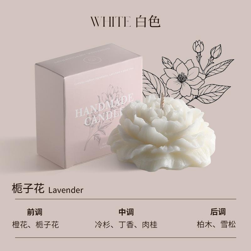 

Scented Candle Camellia Premium Fragrance Ornament Gardenia