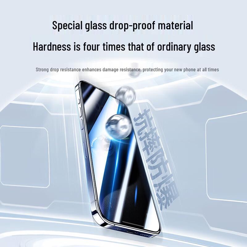 UGREEN Anti-Peep Tempered Glass Screen Protector for iPhone 15 Plus