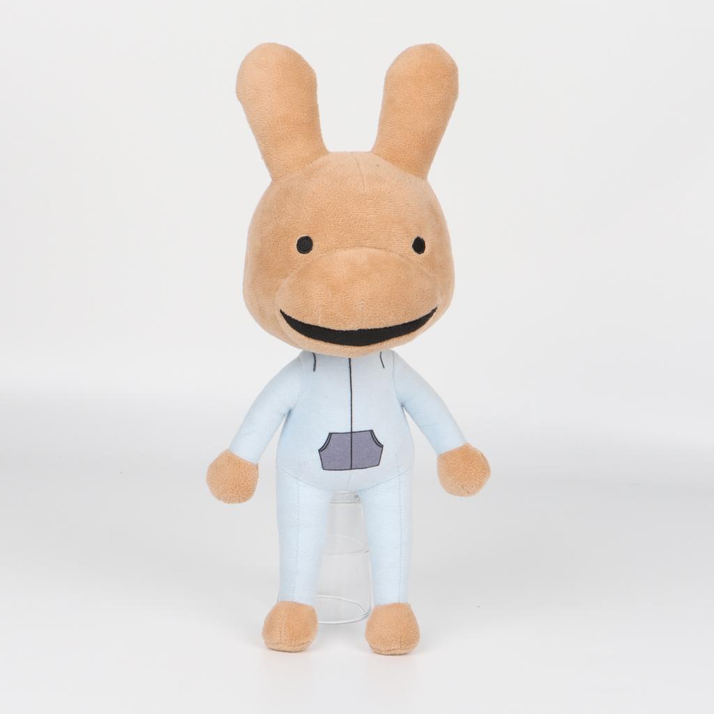 New Animal Hospital Blue Dog Soft Cuddly Stuffed Plush Cartoon Doll Collectible Birthday Gift For Adult Game Fans