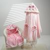Cartoon Sheep Wool Blanket Shawl: Cozy Hooded Nap Cloak for Autumn & Winter