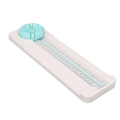 6-in-1 Papier Schneider Bastelpapier Schneider Scrapbooking Werkzeug mit geraden, gepunkteten, geschwungenen Rill- und Wellenmustern für Gutscheine