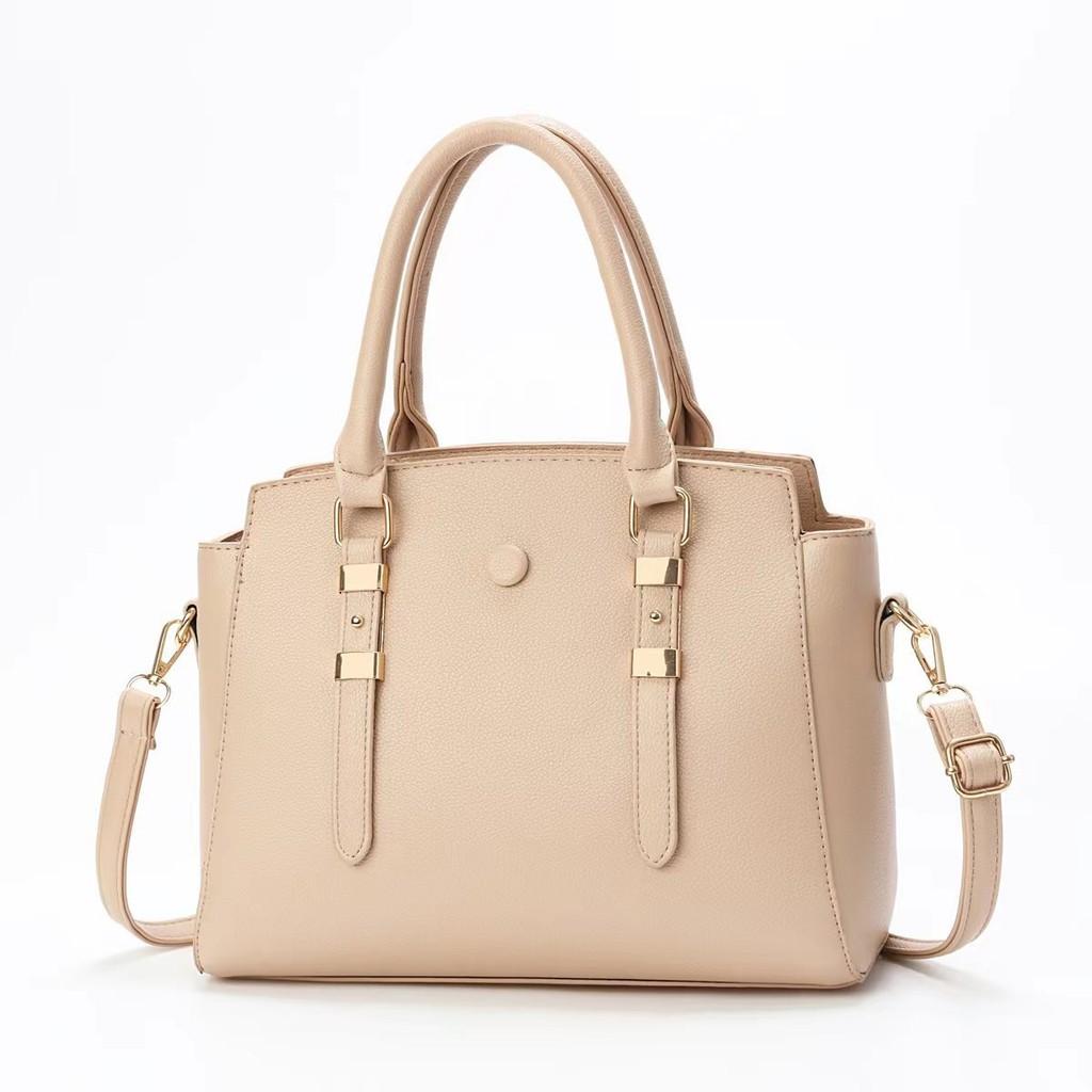 Stylish Pu Handbag For Women Trendy New Season Casual Tote Bag With Chain Design