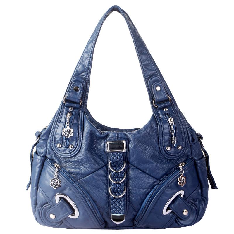 Damska modna torba na jedno ramię o dużej pojemności i ręczna torba crossbody