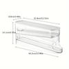 Space-Saving Rolling Egg Storage Box for Refrigerator Side Door - Durable Plastic, Battery-Free, Essential Kitchen Accessory