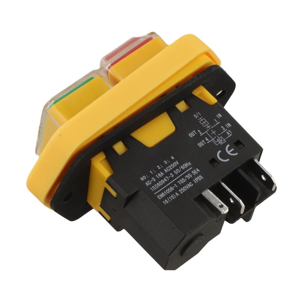 Electromagnetic Power Tool Switch KLD-28A Mechanical Lifespan 30,000 Cycles Operating Temperature -5 C To 40 C
