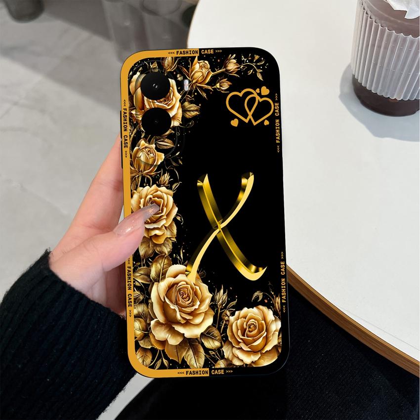 Casing For Xiaomi Poco M7 M6 M5 M4 M3 M2 Pro M5s Phone Case Fashion Letters Patterns Square Soft Matte Silicone Shockproof Back Cover For Xiaomi Shell