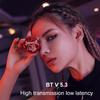 ZOMBIESCAT B2 Wireless Earbuds BT5.3 Earphone, Lightweight and Ergonomic Design, Low Latency Rechargeable Battery, Cool