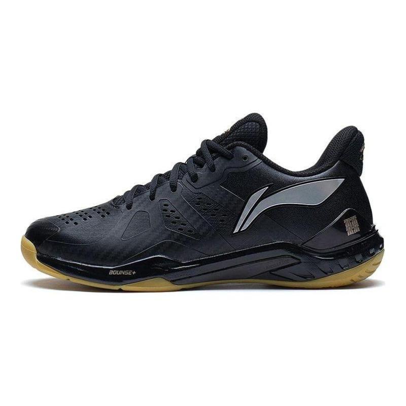 Li-Ning Yunting Unisex Low Top Badminton Shoes Black AYAS028-1 40