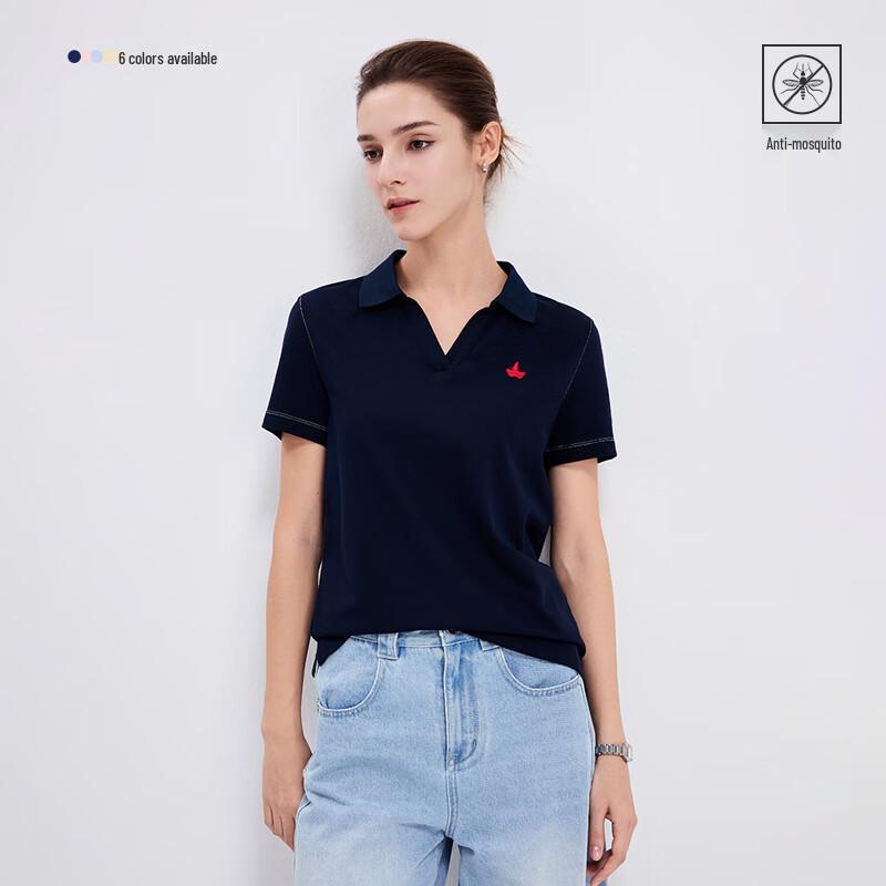 Navigare Women's Casual Polo T-Shirt