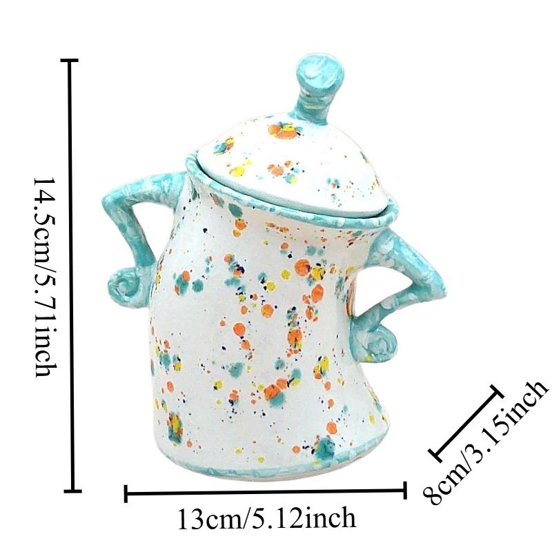 1Pcs Resin Jars Full of Attitude Sassy Handmade Craft Unique Home Decor Family Cute Atmosphere Living Room Ornament