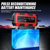 Motorcycle Battery Charger and Maintainer 1.5A 6V/12V Truck Trickle Battery Charger Automatic Tender Maintainer for RV Car Boat