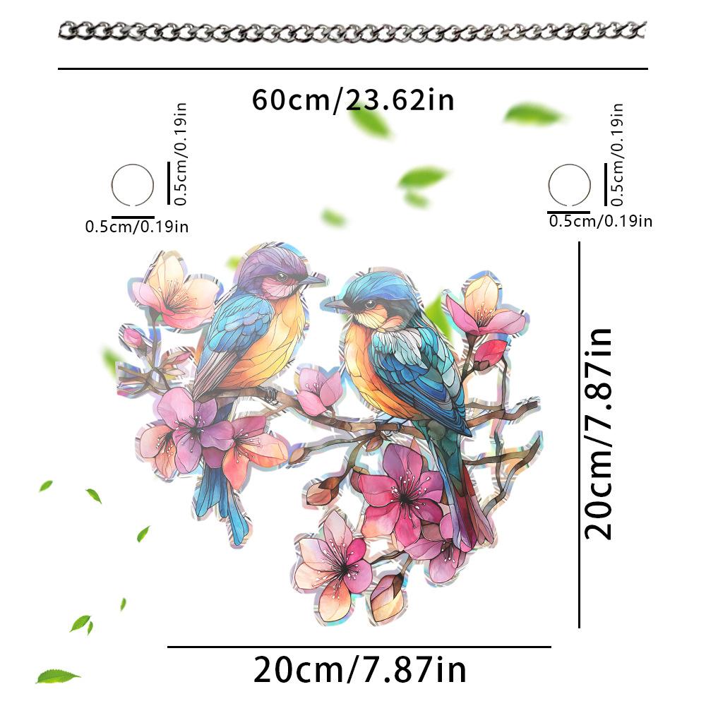 Home Decor Beautiful Sun Catcher Crystal Ornament Colorful Window Hanging For Patio Decor Window Decoration Garden Decoration
