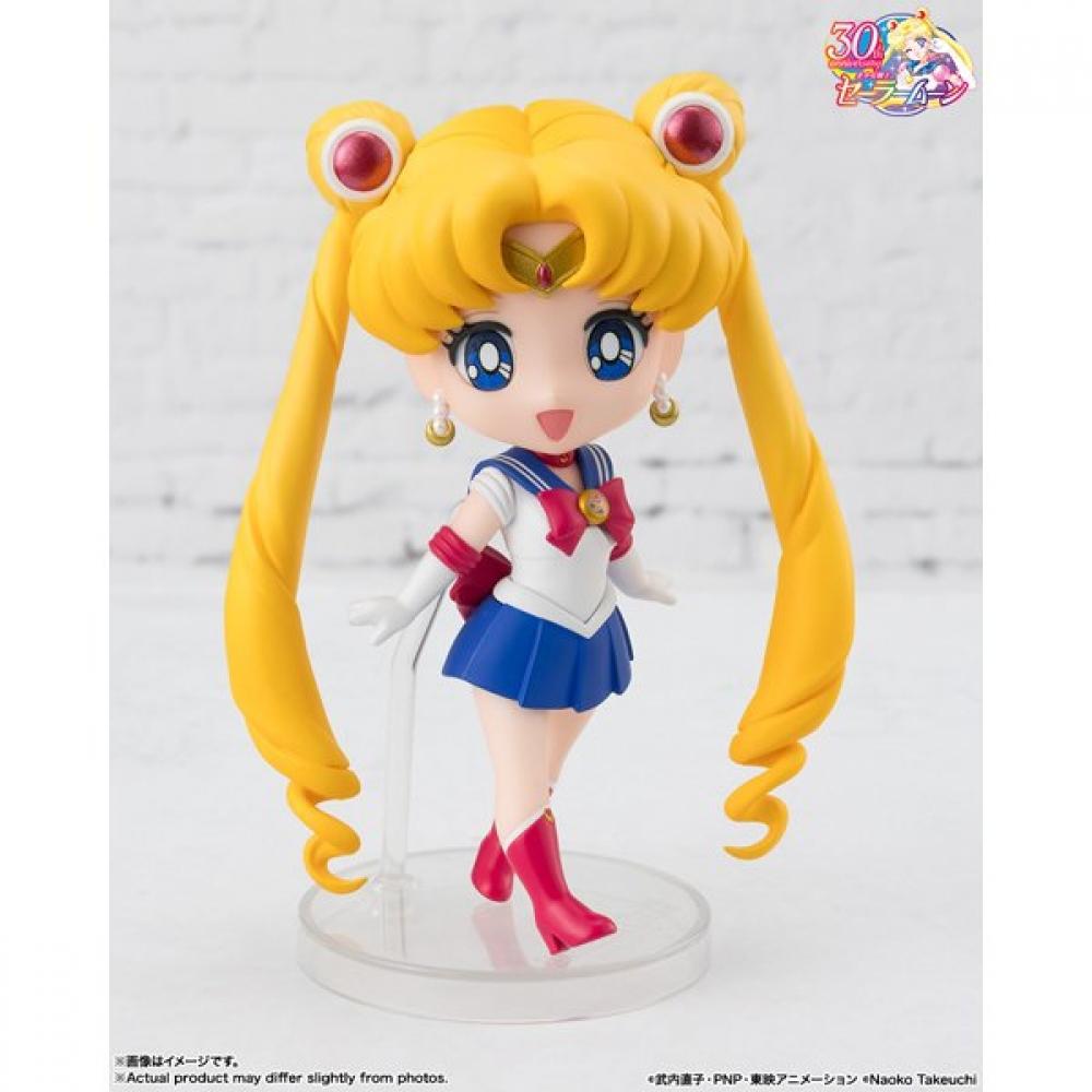 Bandai Spirits Figuarts Mini Sailor Moon  Crystal Star Compact Edition  Painted Figure Approx 90mm