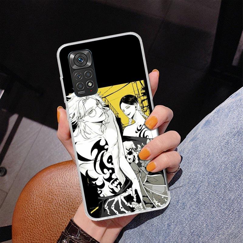 Ran Haitani Rindou Tokyo Aevengers Phone Case For Xiaomi Redmi Note 15 14 13 12S 12 11 Pro Plus 14S 11S 11E 10 10S 11T 5G Person