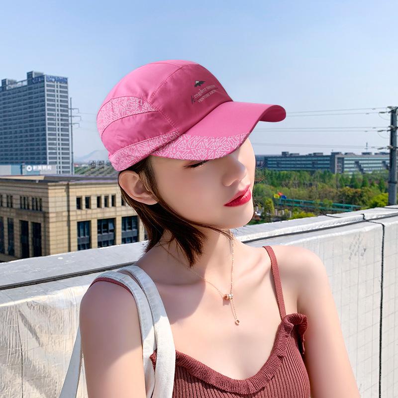 Unisex Korean Style Waterproof Quick-Dry Sun Protection Mesh Baseball Cap