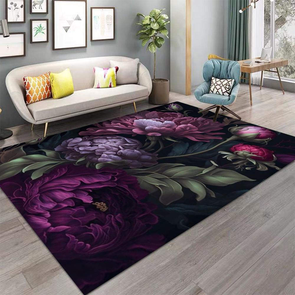 

Розкішний килим для офісу, кав ярні, кухні, вінтажний фланелевий килим у стилі рустик, прикраса для вітальні, спальні 120*160cm