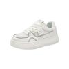 Pink Board Shoes Single Mesh Breathable Women's Shoes Lightweight and Versatile Casual Shoes Sports Shoes Platform White Shoes