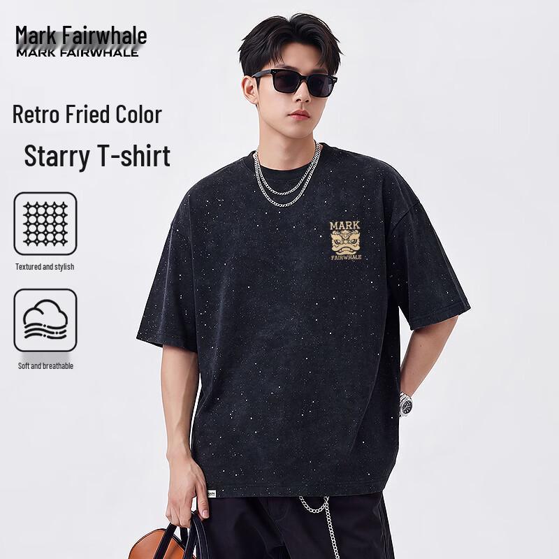 Mark Hua Fei Men s Printed Casual Short Sleeve T-shirt 3XL