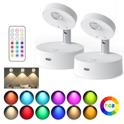 13 farbe LED Nachtlicht Mit Fernbedienung Wireless USB für Küche Schlafzimmer Wandbild Wohnzimmer Wand lampe Innen Beleuchtung