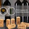 20/100pcs Natural Soft Wood Corks Wooden Wine Bottle Stopper for Wine Making Craft Leakproof Beer Sealing Cork Kitchen DIY Decor