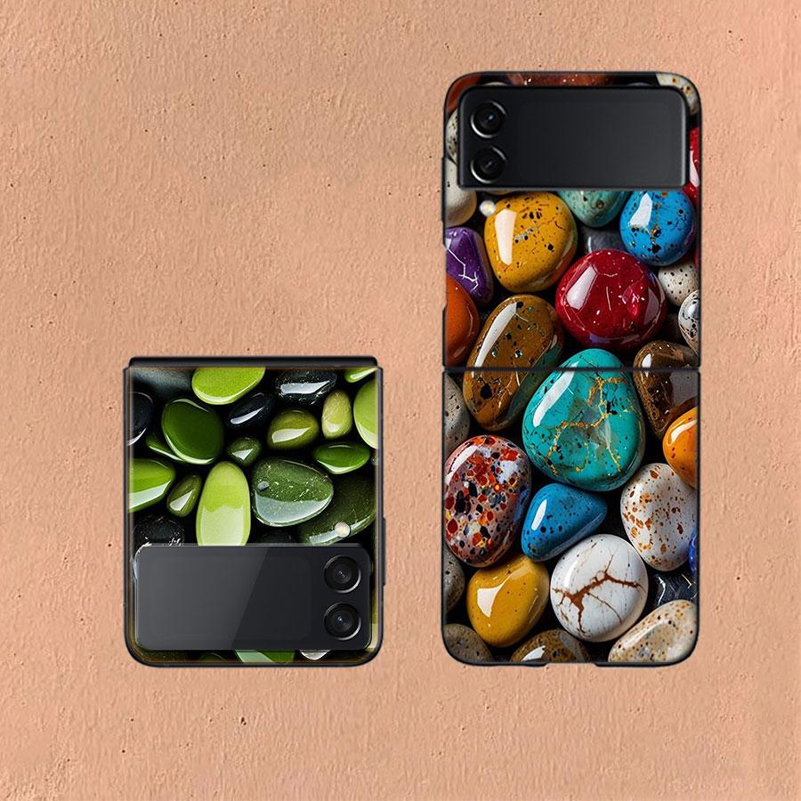 Formation of Rocks Coque For Samsung Z Flip7 6 Galaxy Case Shockproof Z Flip5 Z Flip3 4 5G Hard Cover Phone TPU PC Hard Funda