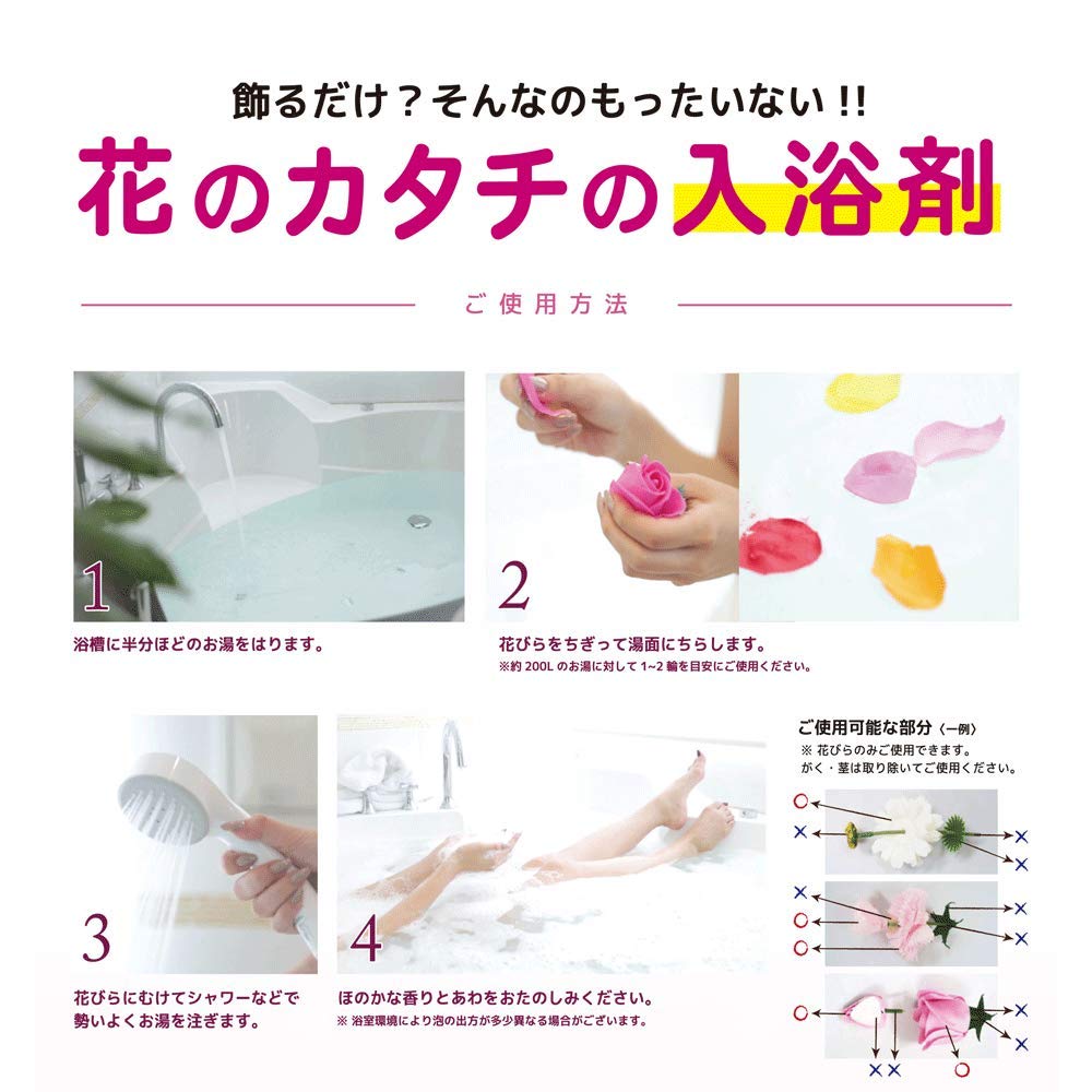 Soap Flower Box Bath Fragrance Bath Additive Couleur Bath Fragrance S Purple Gift Day 767913 Q-FLA Mother's