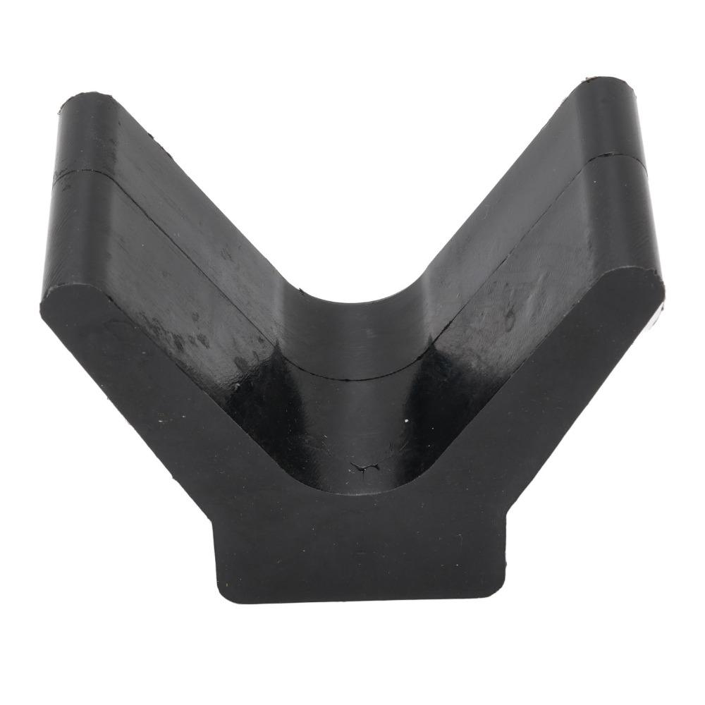 2PCS 2 In Trailer Boat Bow Stop Rubber V Shape Bow Stop Durable V Block Bow Stop  Boat Trailer