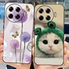 For Tecno Spark 20 Pro Plus Casing Cute Painted Cover KJ7 Soft Silicone TPU Phone Case For Spark20 Spark 20 Pro+ Bumper 6.78"