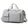 Large Capacity Durable Nylon Travel Duffle Bag,Spacious Portable Gym Sports Tote, Stylish Argyle Pattern Weekender Overnight Bag