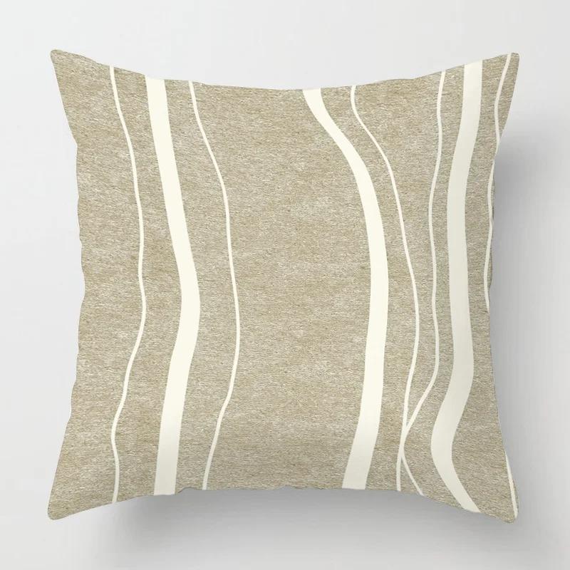 

Ветер Абстрактная Геометрическая Наволочка Диван Спальня Украшение Наволочка Кафе Украшение 16x16Inch