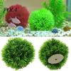 Aquarium Plant With Base Artificial Water Plant, Natural Color Dense Grass Shape Plants, Soft Stable Fish Tank Decor Plastic Fake Plants for