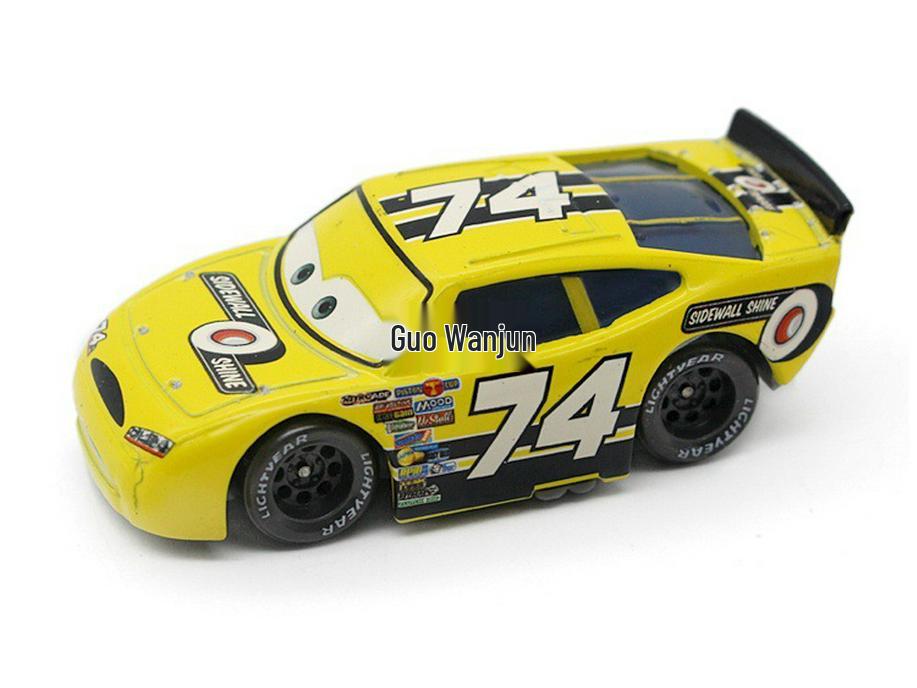 Mixed Batch Alloy Racing Car Models: White Apple 51, 4, 8, 28, 36