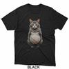 Pregnant Cat Pregnant Cat Funny Cat Mom Pregnancy T-Shirt