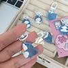 Cute Cartoon Ocean Animal Luminous Shark Keychain Backpack Pendant Decoration Accessries Gifts
