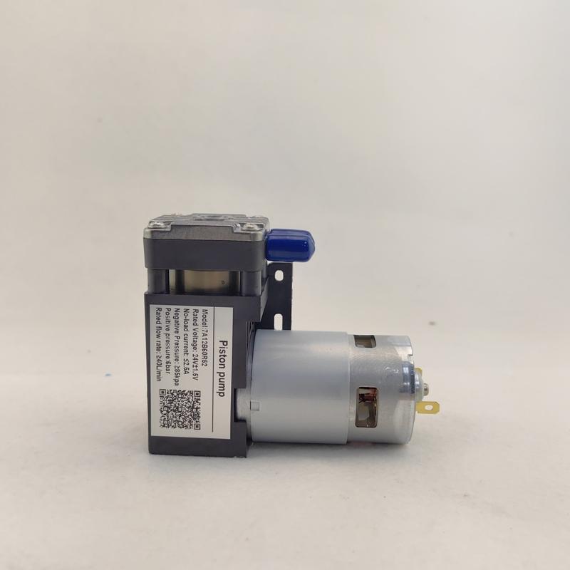 Micro DC Air Pump 12v 24v 6bar 40L/min Micro Piston Air Pump High Pressure air pump 6bar 40LPM 85kpa