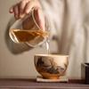 Zhinianhua Chinese Ceramic Landscape Tea Cup
