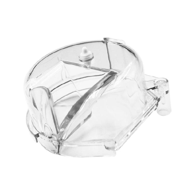 Set of 2 Coffee Machine Replacement Part Coffee Powder Seal Lid Easy Installation Clear Grinder Cover for Grindering Use