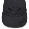 Oakley FOS901825 ONE SIZE FIXED CAP FA Golf Cap BLACK/BLACK 24.0 - Sweat-wicking, Quick-drying, Antibacterial, Odor-resistant