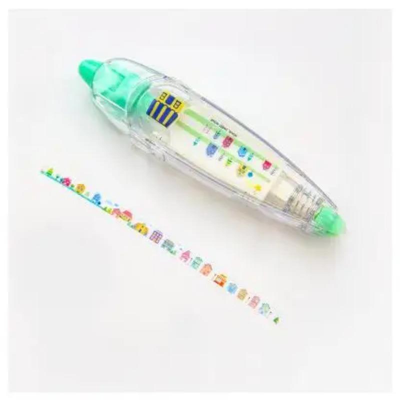 1 Pc Kawaii Animals Mechanical Decorative Correction Tape Corrector Diary Diy Journal Art Supplies Gift Accessories School