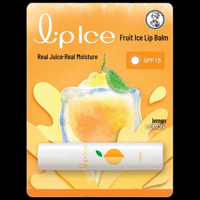 Mentholatum Fruit Ice Lemon Lip Balm