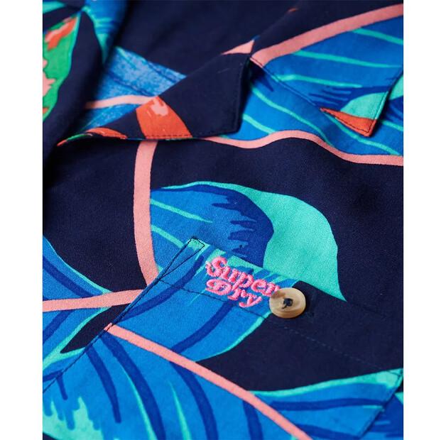 Superdry Beach Resor Kurzarmhemd
