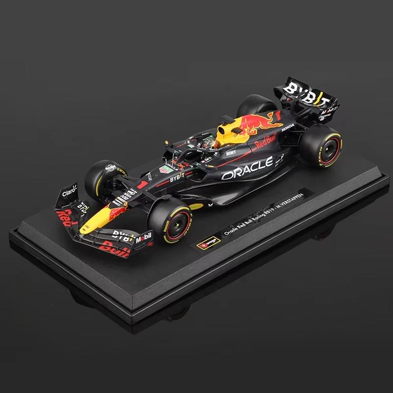 Bburago 1:18 Red Bull RB19 F1 Car Model 2023 Formula Racing Large Size Special Edition #1 Max Verstappen Alloy Diecast Toy