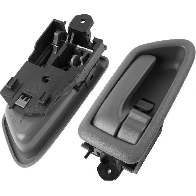 NPAUTO Ide Interior Door Handles Pair Front Rear Driver Passenger Side Replacement For 1997 1998 1999 2000 2001 Toyota Camry Gray