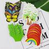 Beautiful Rainbow Cake Decoration Suitable Children Brithday Princess Crown Decor Pretty Butterfly Grass Cake Decorative Tools