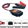 Memory Saver Connector Car Diagnostic Cable OBD2 Memory Saver Connector Memory Saver With Alligator Clip-On 12V Car Battery