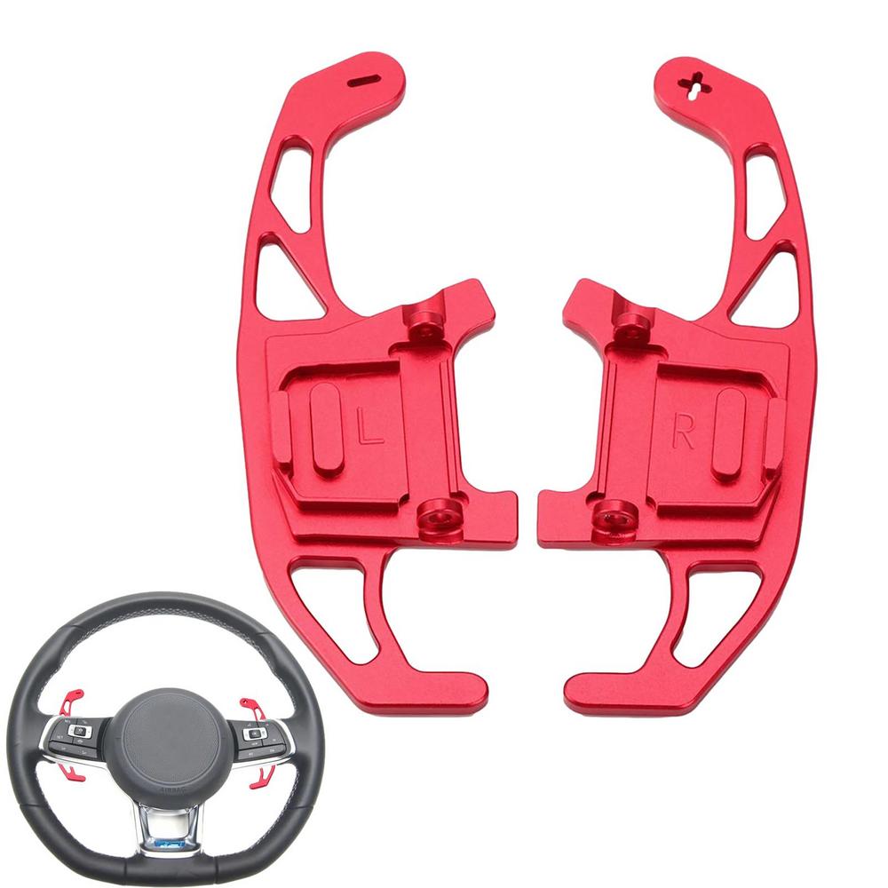 Car Steering Wheel Paddle Shift Extend Extension Shifter Aluminum Accessories For GTIs GOLF R GTD GTE R-line MK7 2014-2025