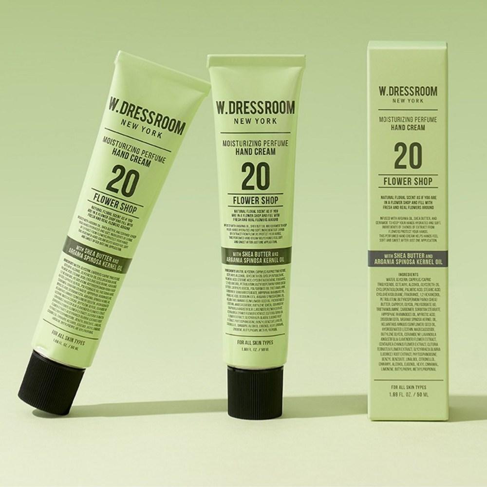 W Dress Room Perfume Hand Cream No 20 Flower Shop, 50ml, 2 sztuki