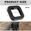 4 PCS Hitch Receiver Silencer Pads, 2.5 Inch Trailer Hitches Rubber Cushion for Adjustable Ball Mounts, Thickened Hitch Silencer Pad Buffer Reduce